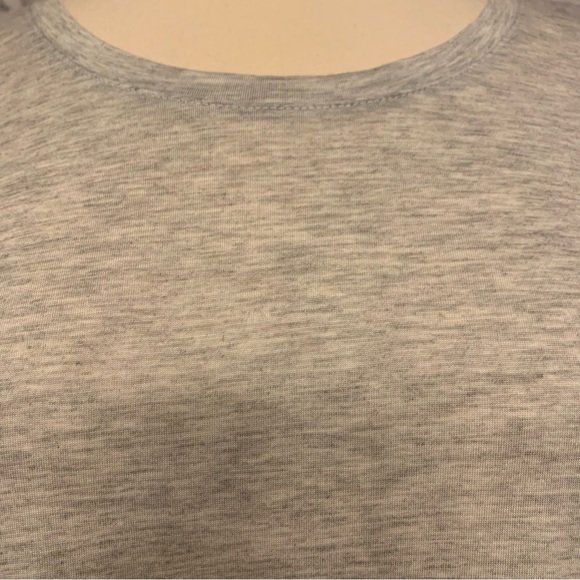 NWOT Athleta Long Sleeve Top in Heather Gray - Picture 4 of 10